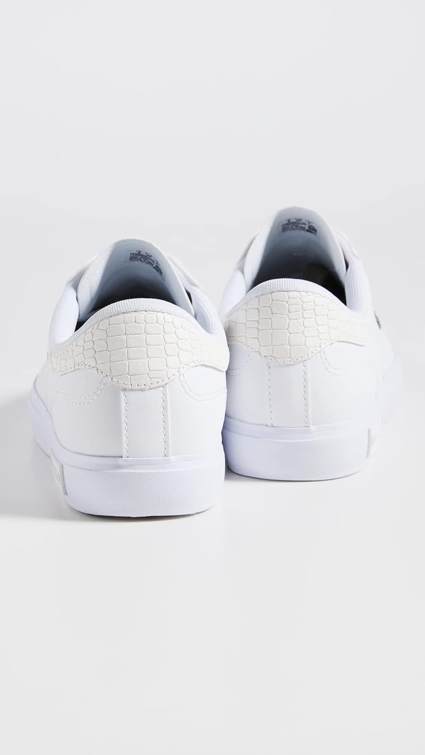 Lacoste мужские кожаные кроссовки Powercourt, Blanc/Blanc — фото 3