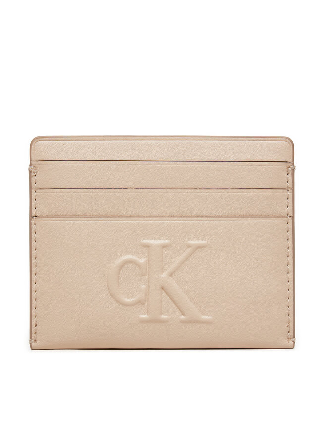 

Картхолдер Calvin Klein Jeans Sculpted Cardcase K60K612747, бежевый