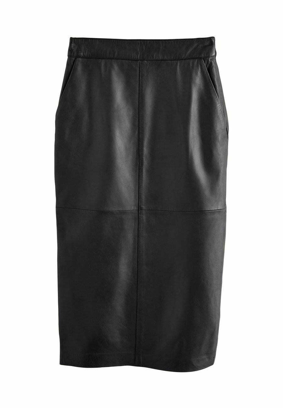 Юбка Next Leather skirt, Black