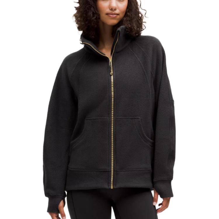 

Lululemon Куртка Scuba Series женская, Black/Gold/BLK