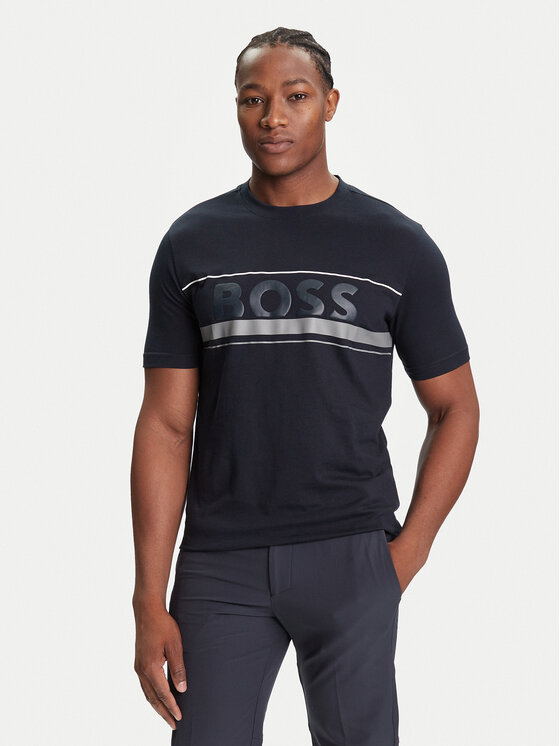 

Футболка regular fit Iconic Zone 50550113 Boss, синий