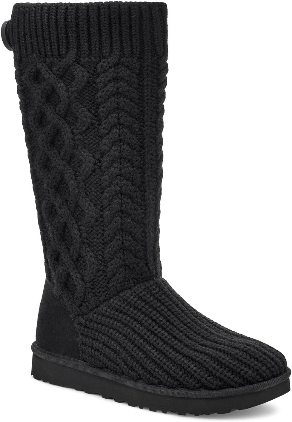 

Сапоги Classic Cardi Cabled Knit UGG, черный