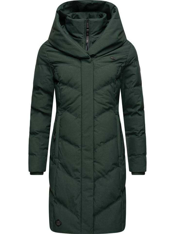 

Пуховик ragwear, цвет dark green