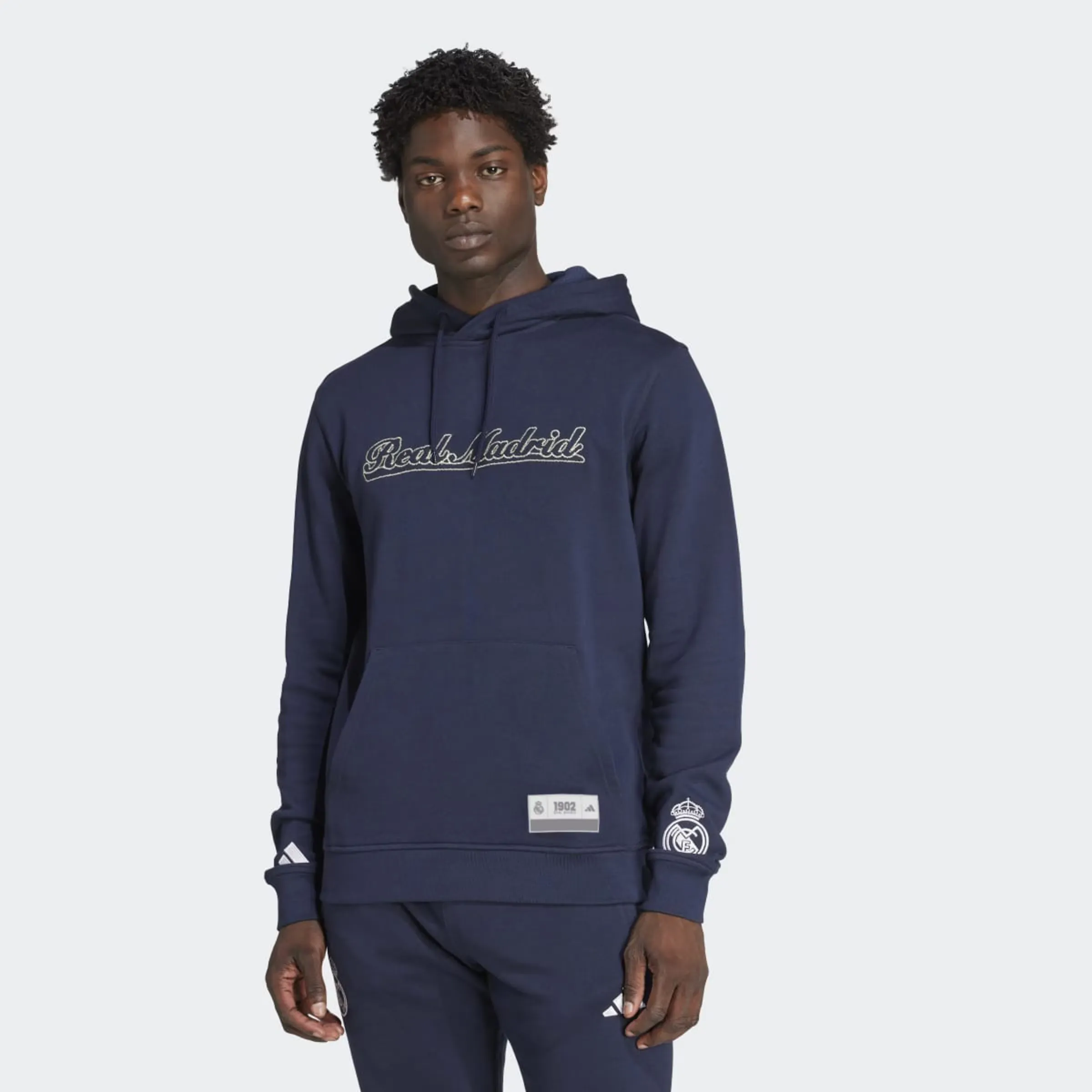 

Свитшот мужской Real Madrid CF 2025-2026 US Pack adidas, синий