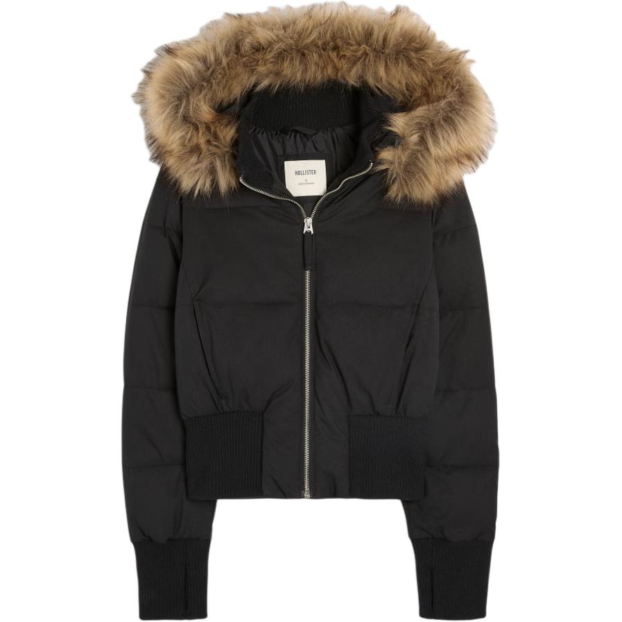 

Пуховик и пальто Hollister Unisex Hollister/, черный