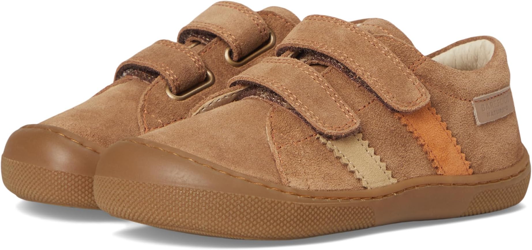 

Кроссовки Naturino Barefoot Bisy VL, цвет Brown/Sand/Warm Orange