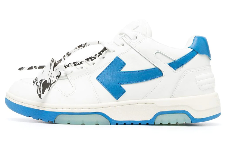 

Кроссовки мужские Off-White Out Of Office, белый / синий / бирюзовый