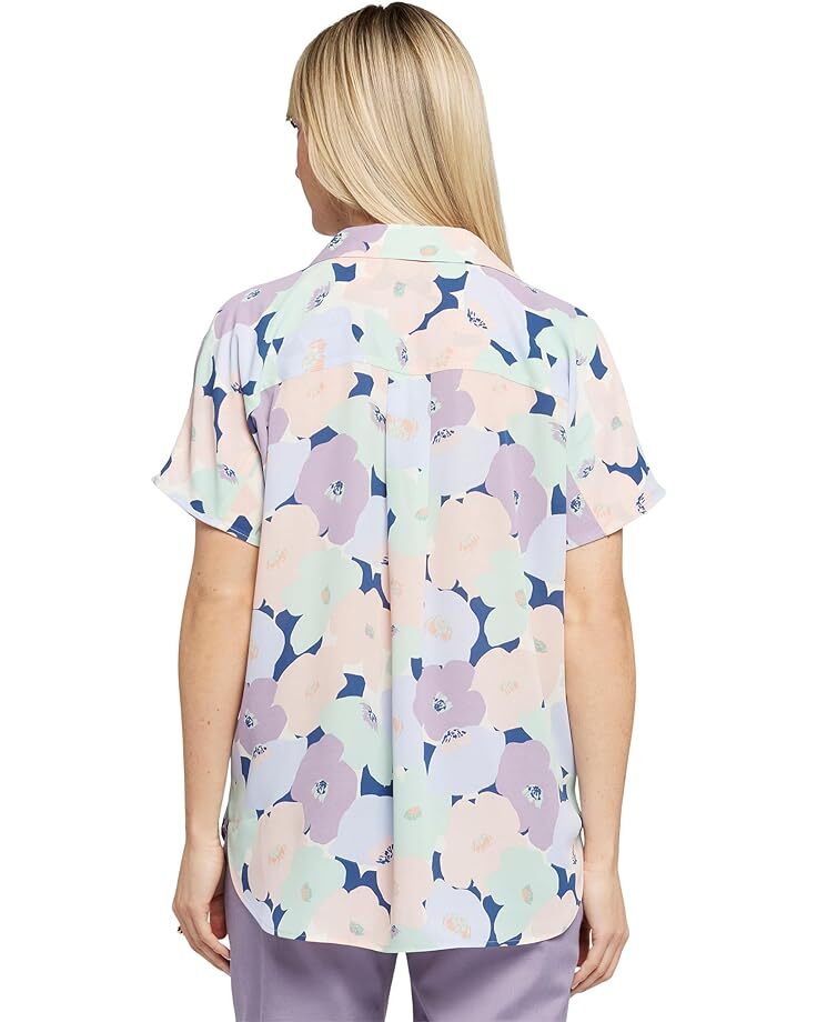 

Блуза NYDJ Short Sleeve Becky Blouse, цвет Rosemount