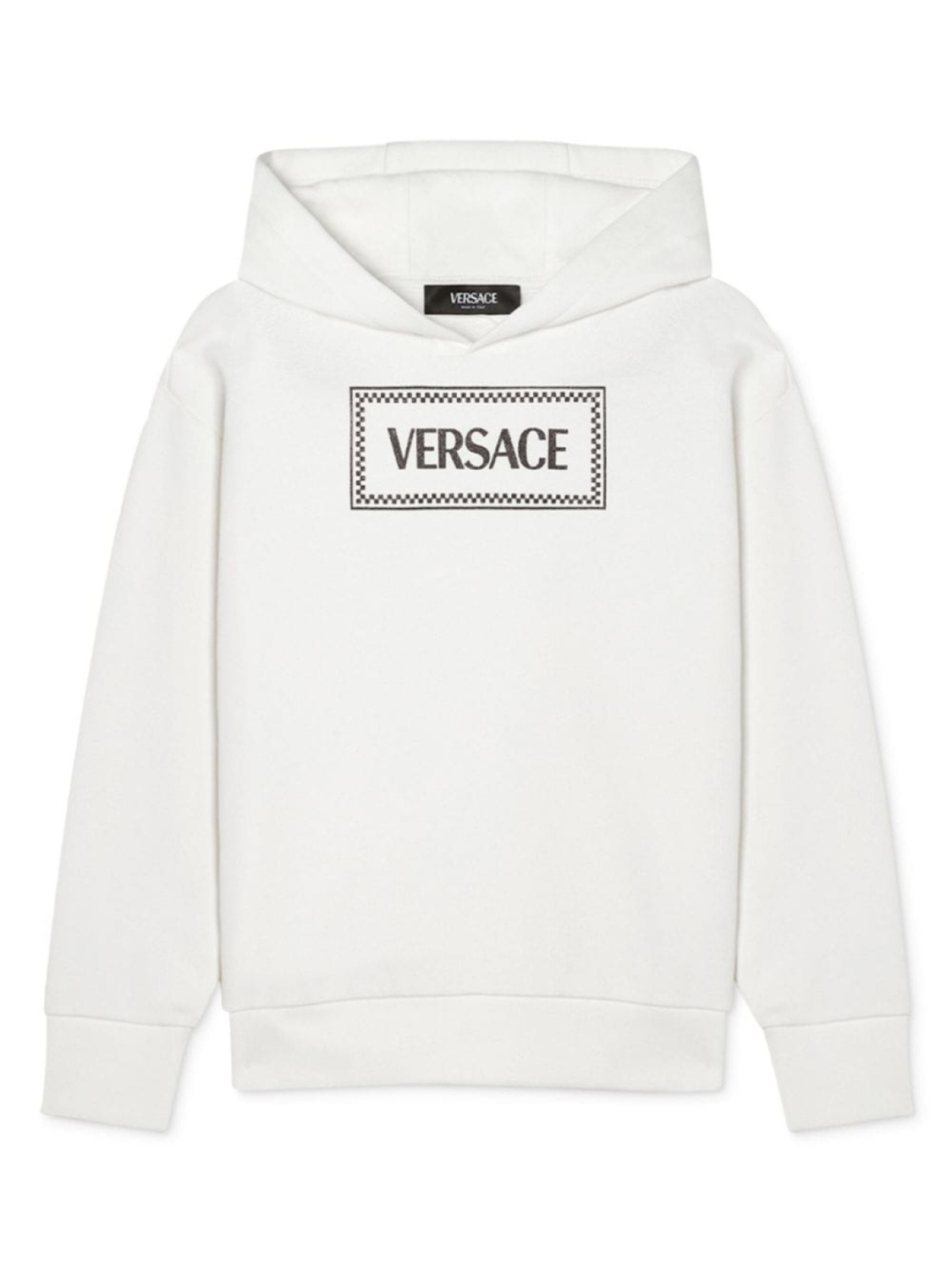 

Худи с логотипом Versace Kids, белый