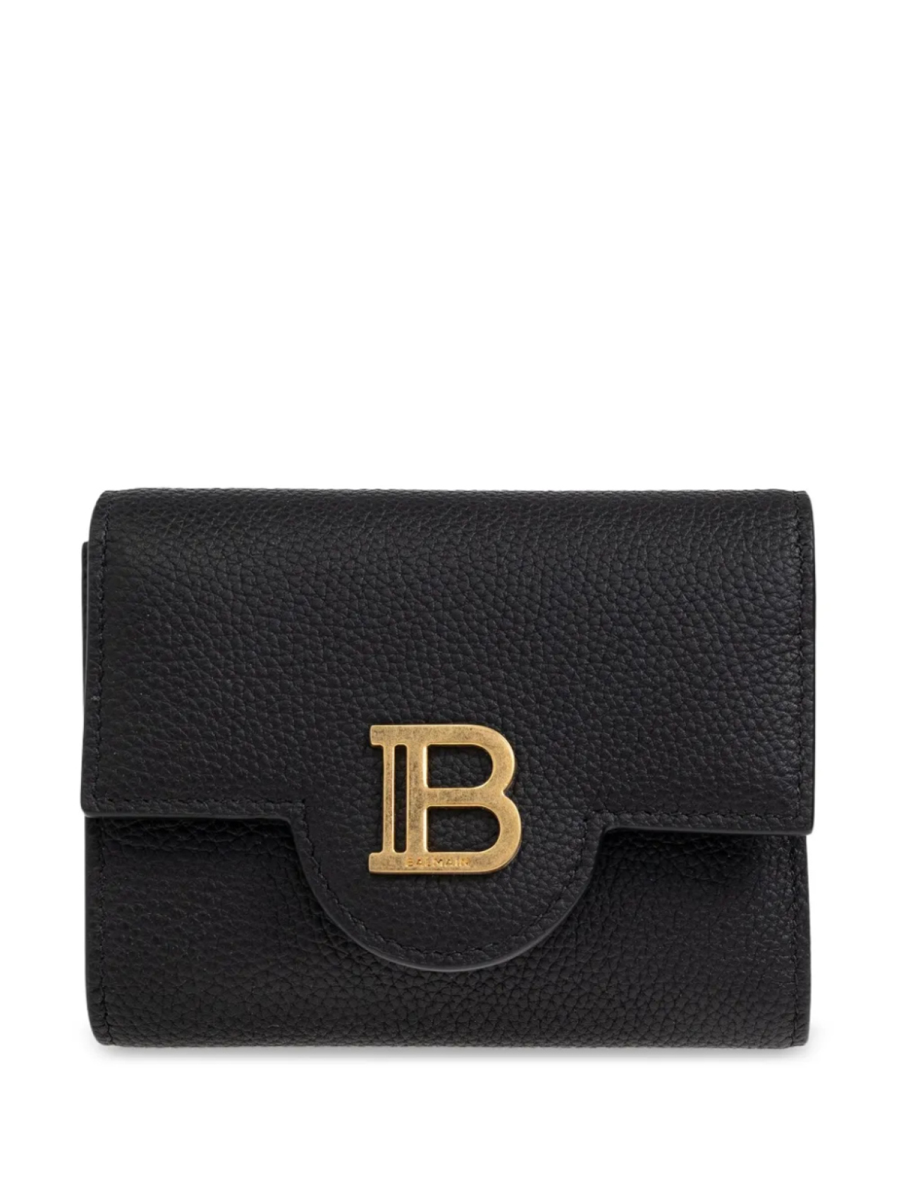 

Кожаный кошелек Balmain, черный