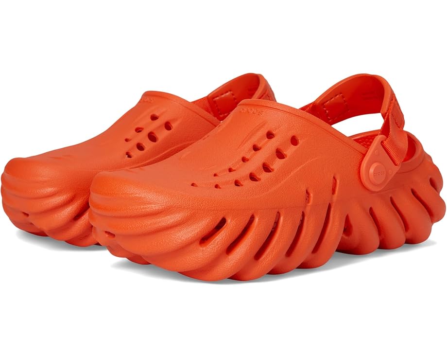 

Сабо Crocs Kids Echo Clog, цвет Lava