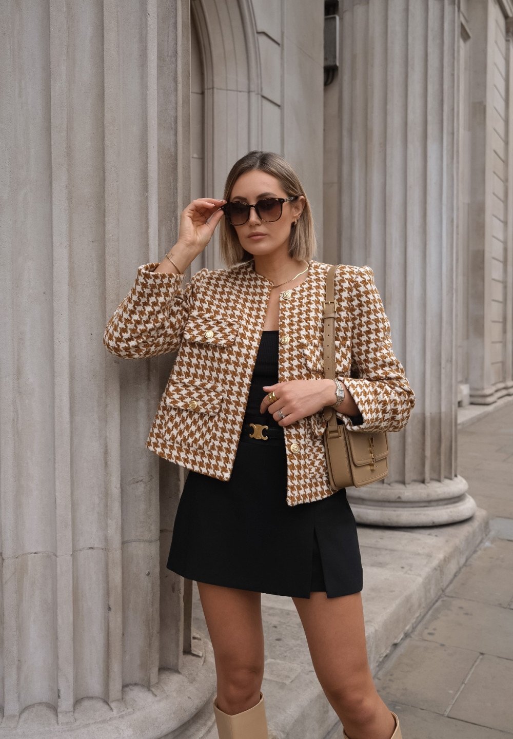 

Солнцезащитные очки Nairobi Kapten & Son, цвет crystal tortoise brown