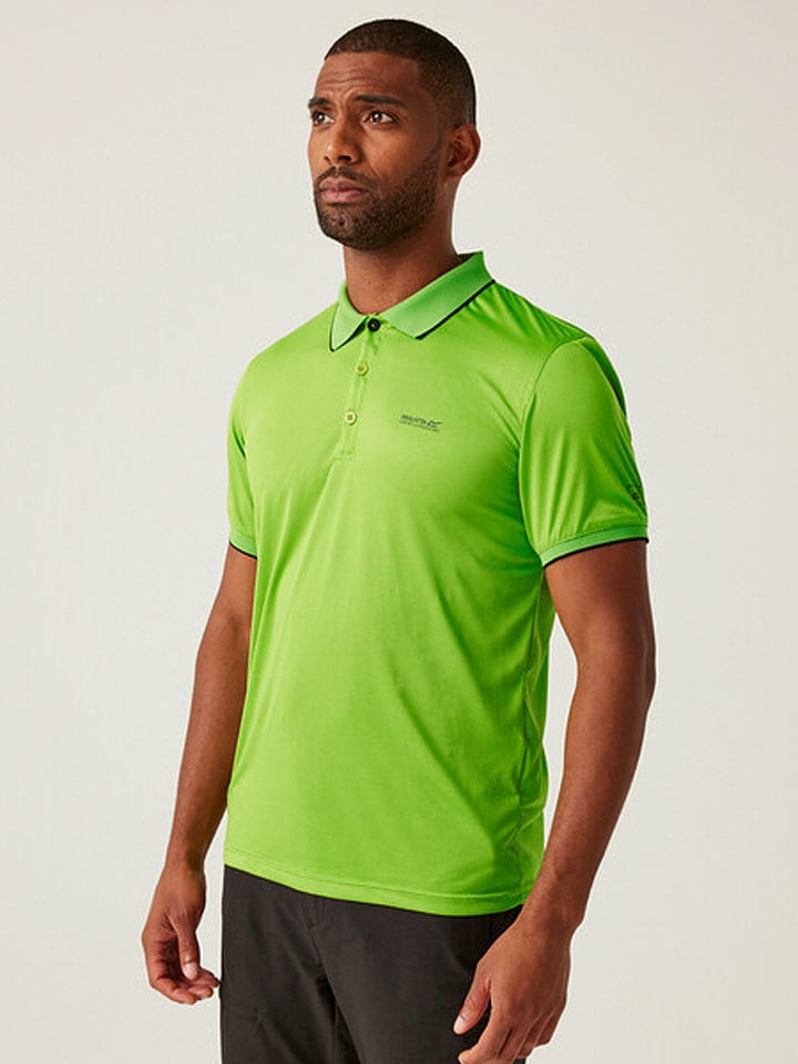 

Regatta Функциональная рубашка-поло "Remex II" зеленого цвета