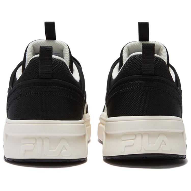 Кроссовки FILA FUSION BANK DX Skateboarding Shoes Men Low-top Black/White, черный/белый — фото 4