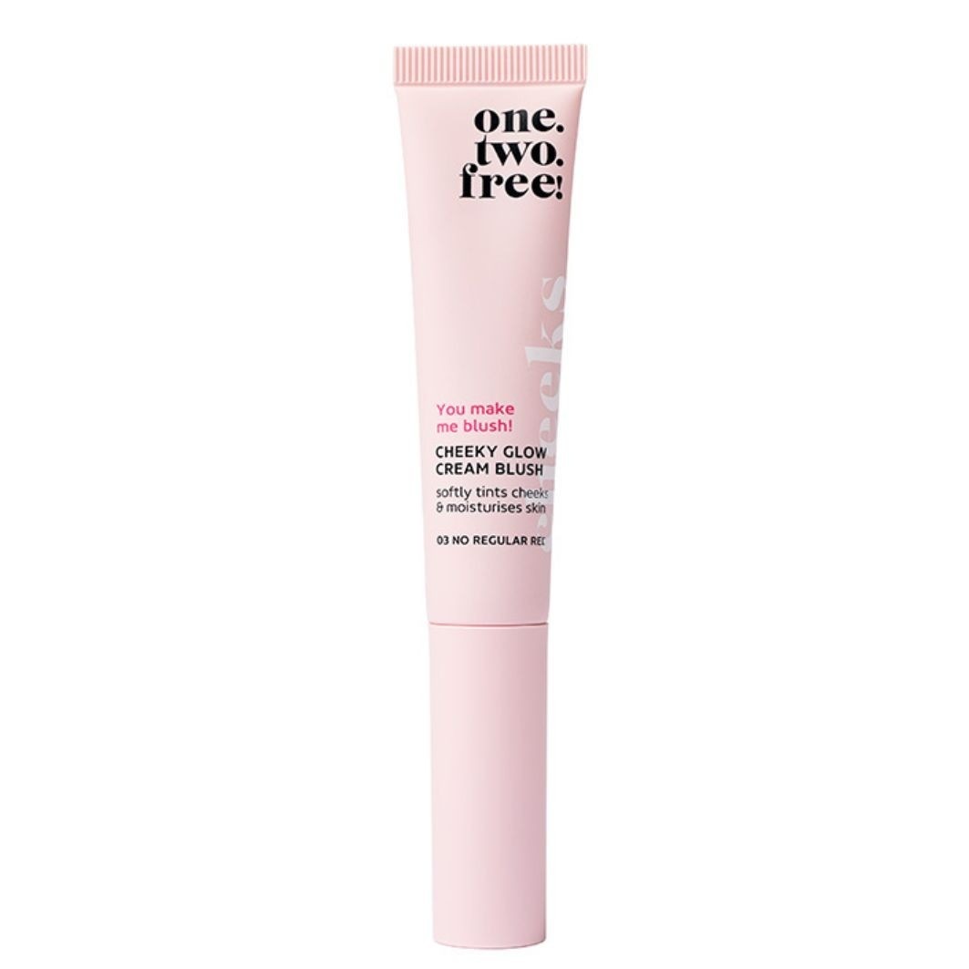 

Румяна cheeky cream Onetwofree, 03 - real red, объем 14 мл