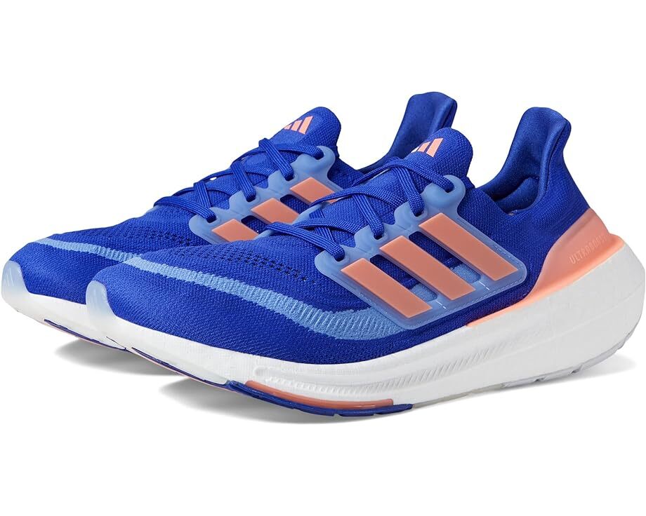 

Кроссовки Adidas Men's Ultraboost Light, цвет Lucid Blue/Coral Fusion/Blue Fusion, Синий, Кроссовки Adidas Men's Ultraboost Light, цвет Lucid Blue/Coral Fusion/Blue Fusion