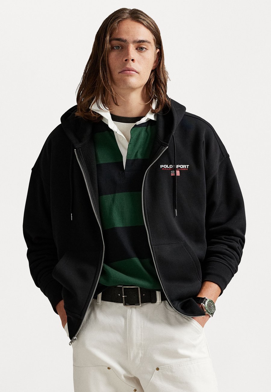 

Толстовка Polo Ralph Lauren RELAXED FIT POLO SPORT HOODIE UNISEX, Black/White/Black