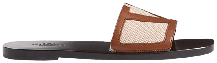

Шлепанцы Valentino Viva Superstar Slide 'Natural Tobacco', коричневый
