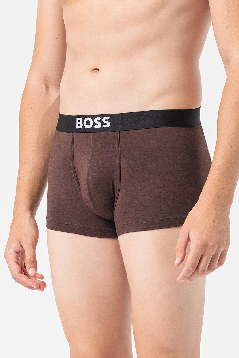 

Боксеры с модалом и логотипом Boss, коричневый