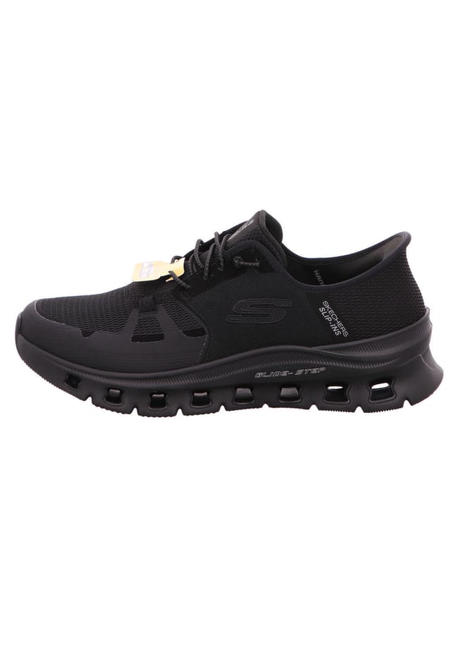 Кроссовки Gilde "step pro" слипоны Skechers, цвет bbk — фото 2