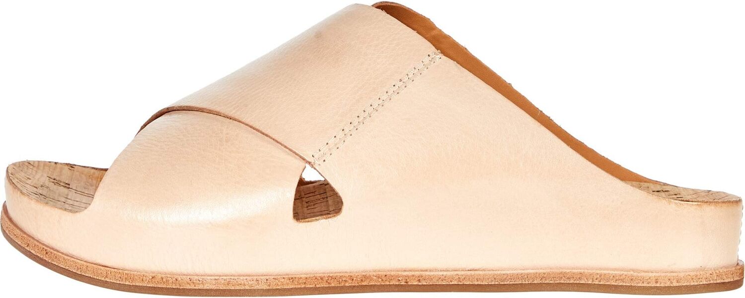 Сандалии на плоской подошве Tutsi Cross Band Kork-Ease, цвет Natural — фото 4