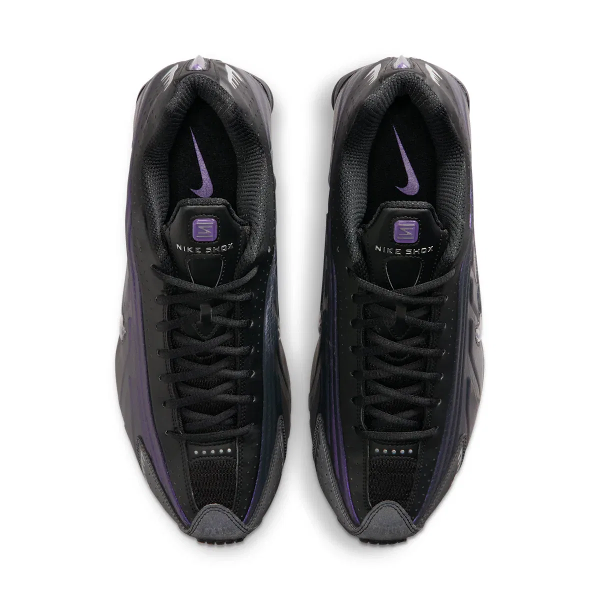 Мужские кроссовки Shox R4 Nike, черный — фото 4