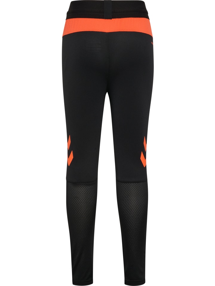 Брюки Hummel с регулируемой талией Hmlblaze Multisport Kids в черном/оранжевом цвете Hummel — фото 2