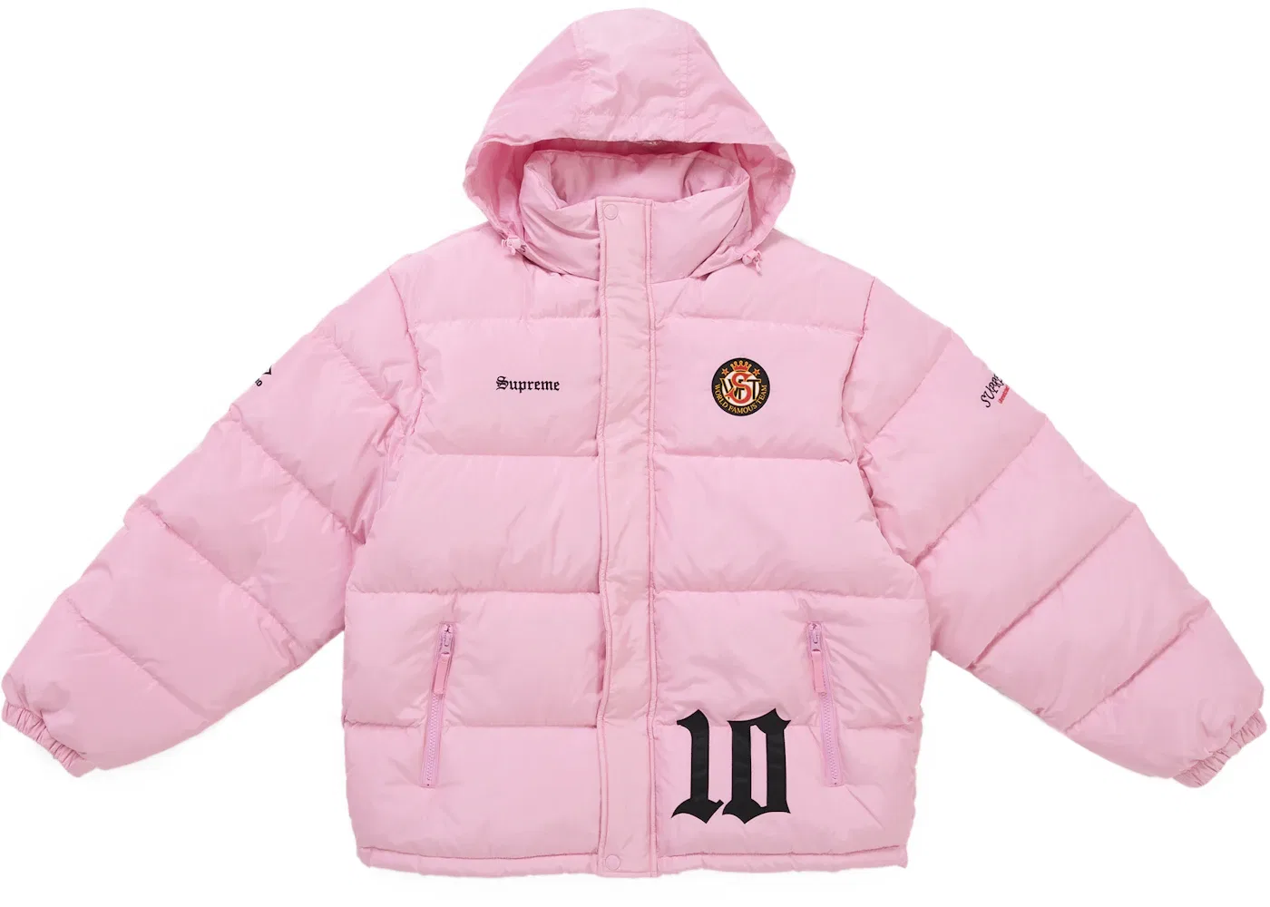 Мужская пуховая куртка с принтом Umbro Supreme, Pink