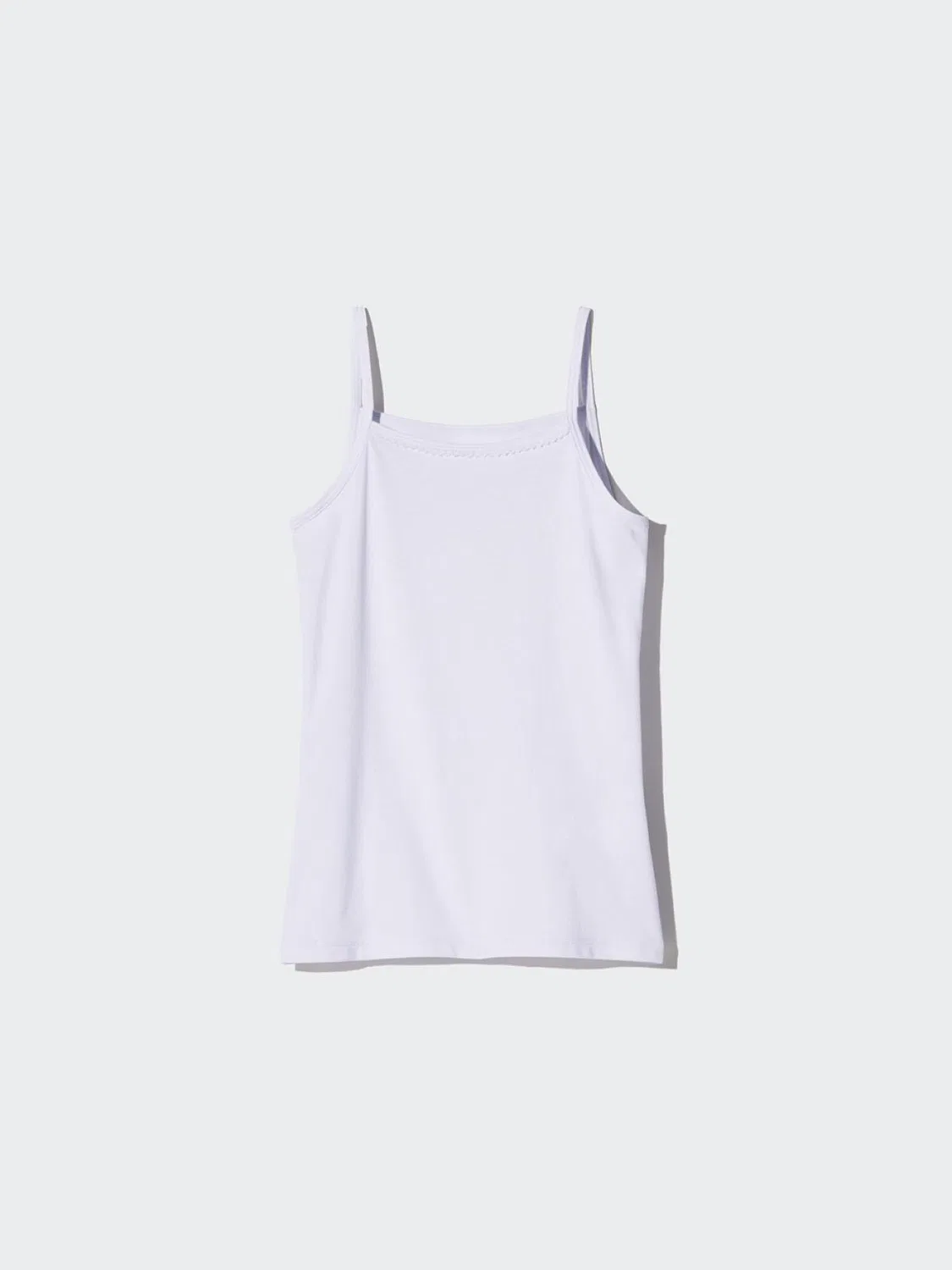 Майка детская хлопковая AIRism Uniqlo, светло-фиолетовый