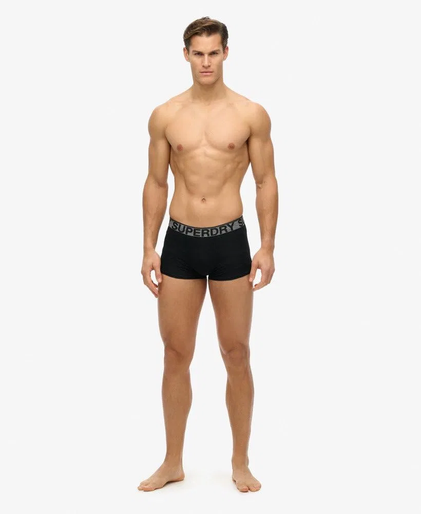 Мужские боксеры из 3 штук Superdry, Triple Black/Grey — фото 2