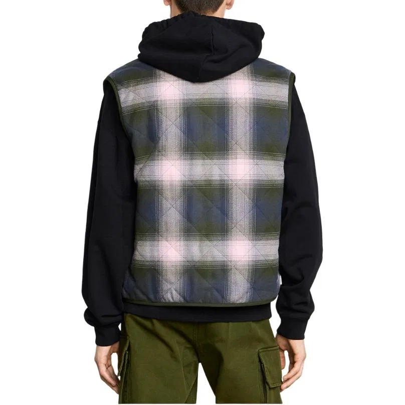 Утепленный жилет Snow Goose Vest Unisex, Canada Goose, Pink Khaki Plaid — фото 4