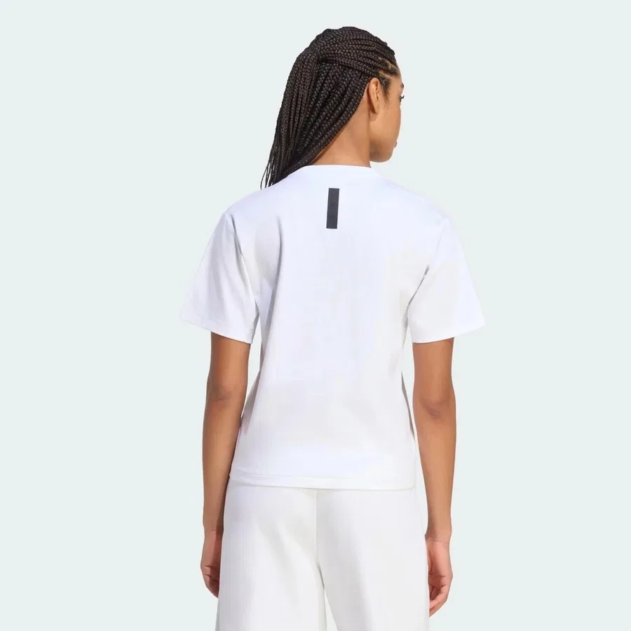 Женская футболка с длинным рукавом Z.N.E. adidas, Белый — фото 2