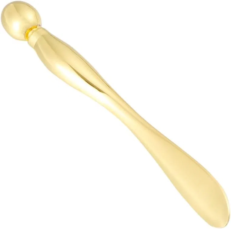 Массажный стик для глаз из сплава, SOESFOUFU, 2 шт, Золотой