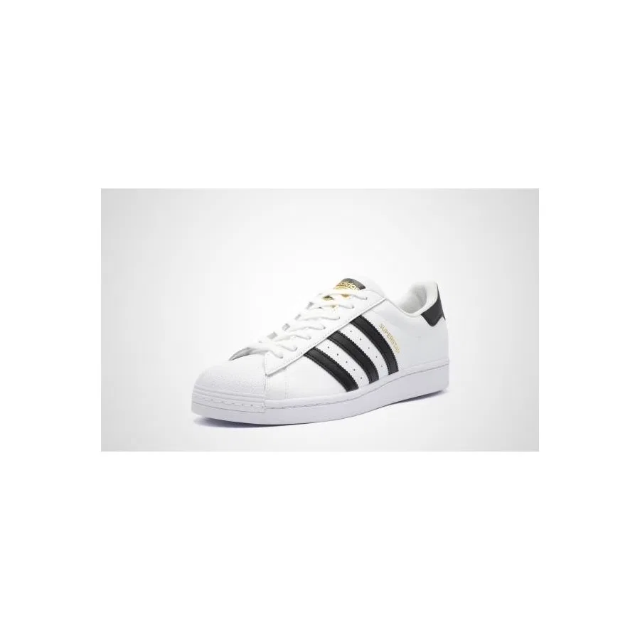 Кроссовки детские с классическим дизайном Superstar adidas, Белый — фото 4