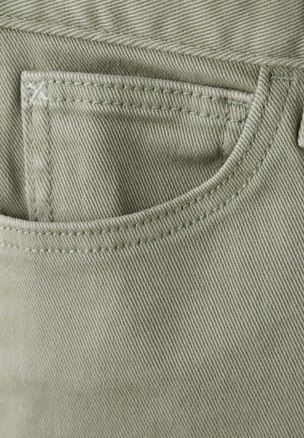 Детские джинсы облегающего кроя Mango Kids, Khaki — фото 4