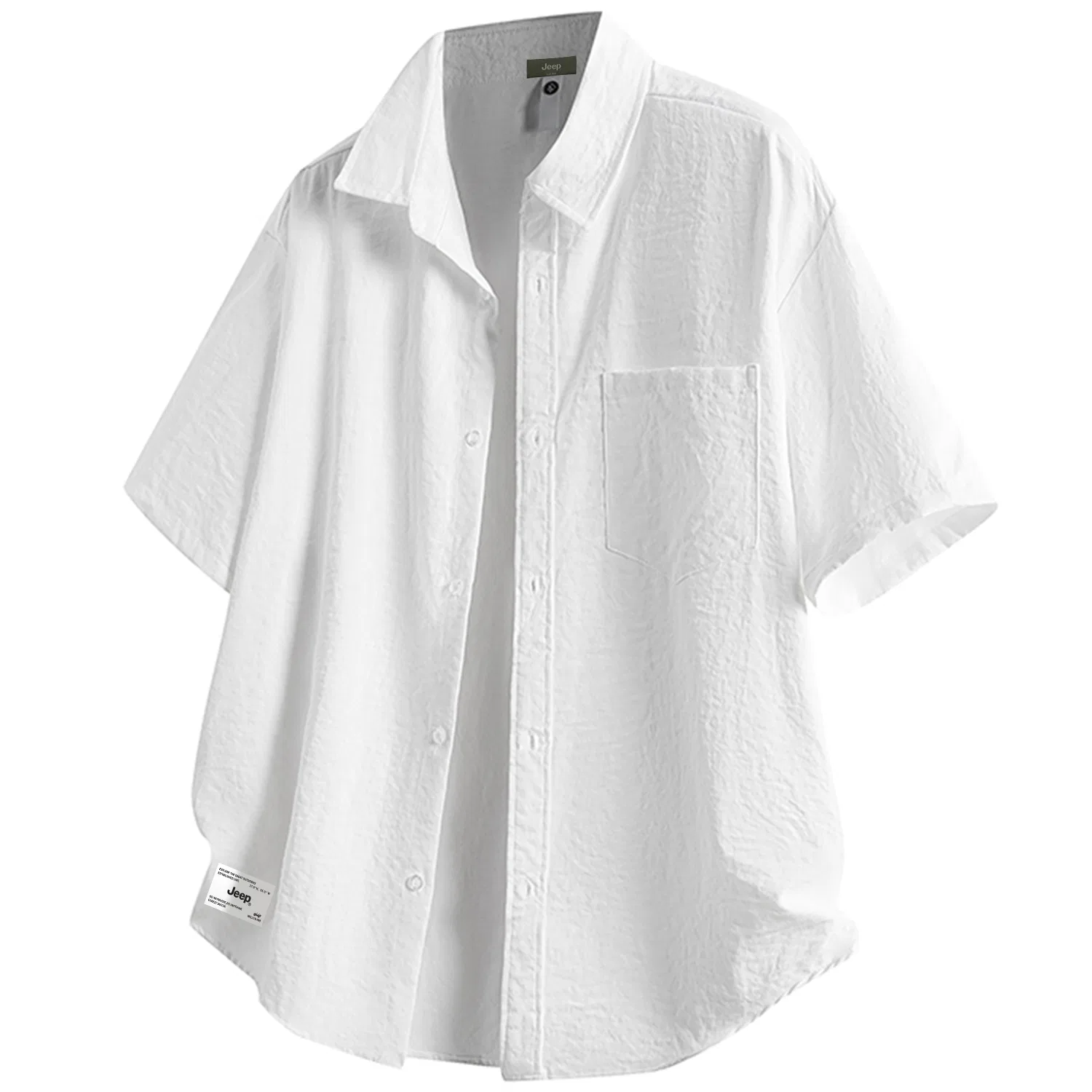 Детская рубашка с коротким рукавом Jeep Leisure Collection, White