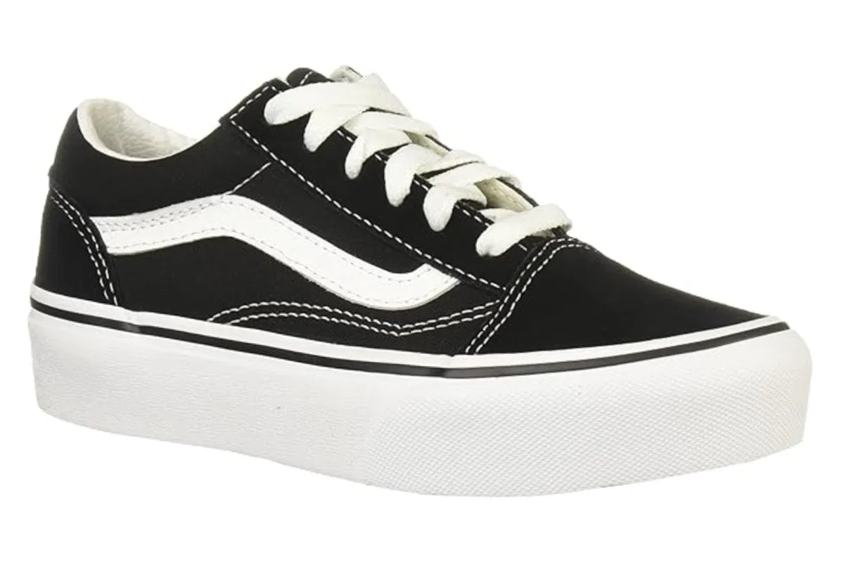 Детские кеды Vans Old Skool Plat, Черный — фото 3