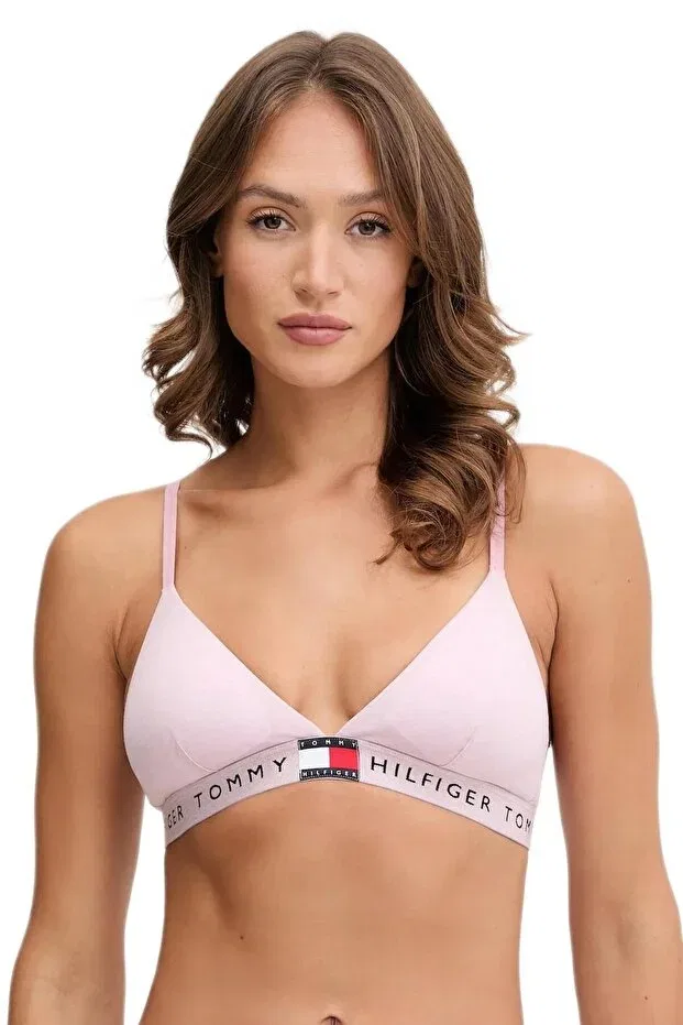 Женское бра с треугольными чашками Tommy Hilfiger, Pink