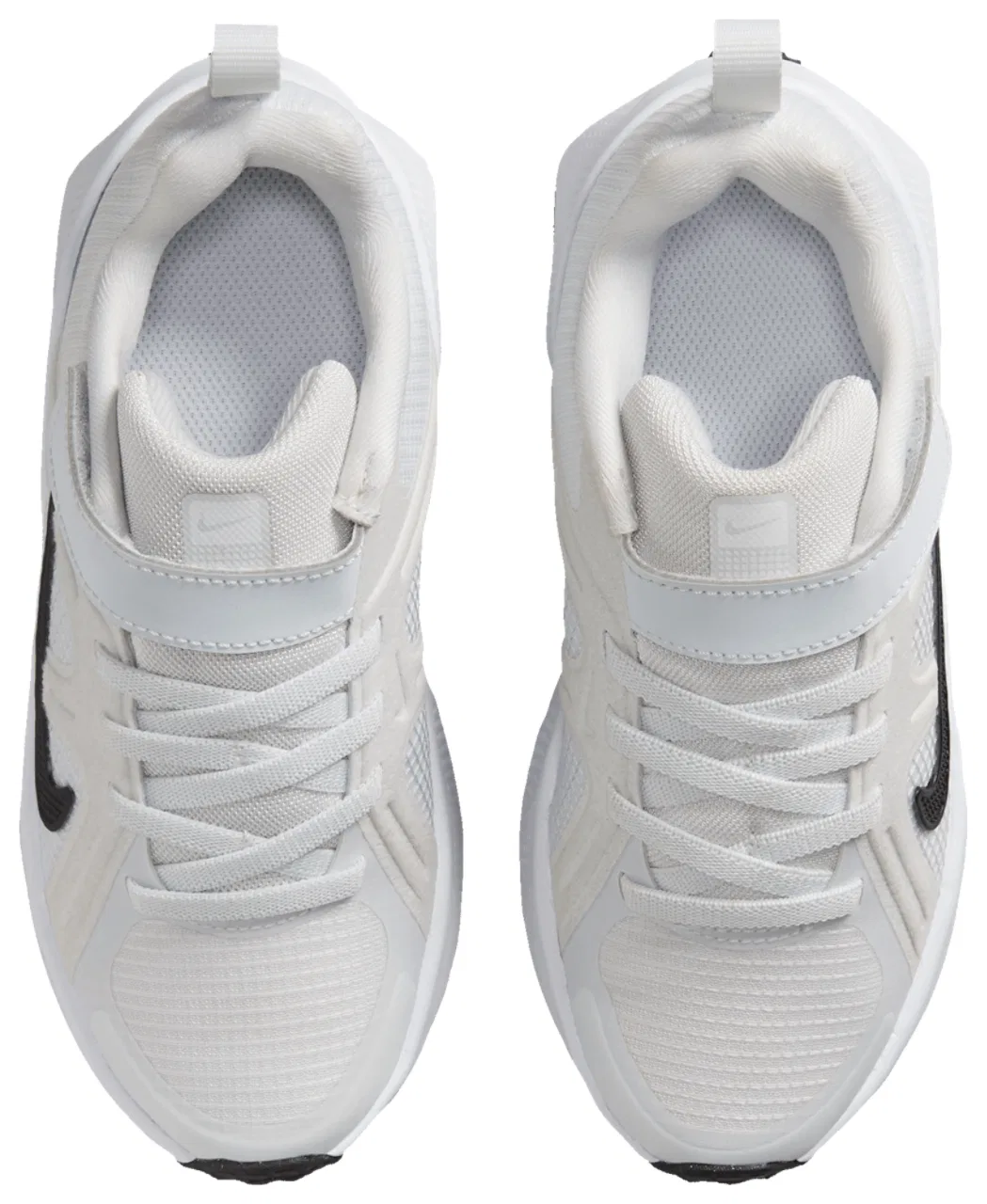 Детские кроссовки для мальчиков с регулируемым ремешком Nike Metro Tek, Black/Photon Dust/Off White — фото 4
