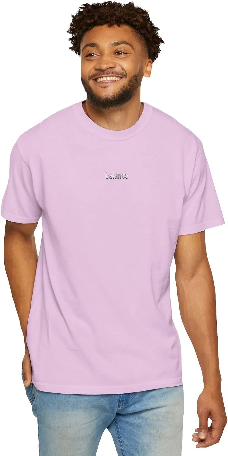 Унисекс футболка с вышивкой Comfort Colors 1717, Orchid — фото 3