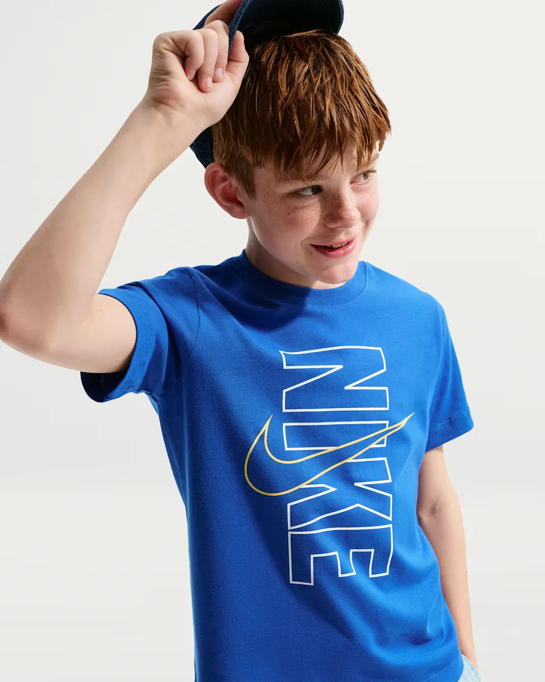 Футболка для детей постарше Nike Sportswear, Game Royal — фото 3