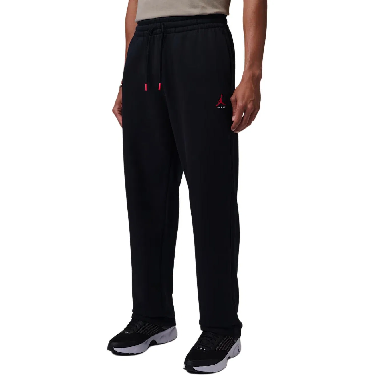 Мужские повседневные брюки с длиной по щиколотку Brooklyn Casual, Jordan, Black/Preppy Red — фото 4