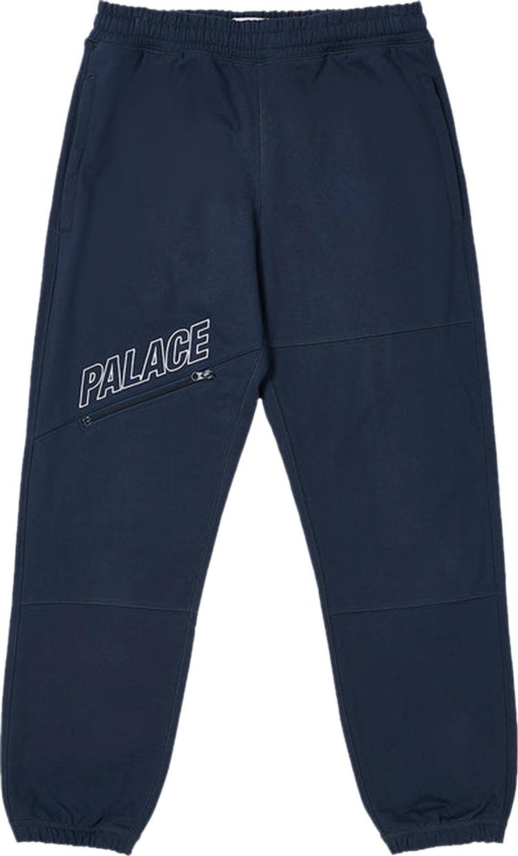 

Джоггеры Palace Slant Zip Joggers 'Blue', синий