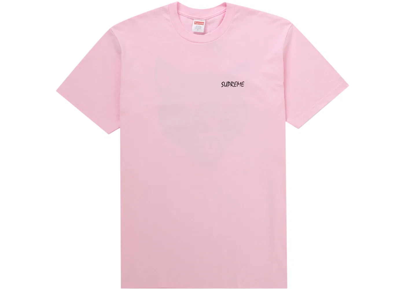 Мужская футболка с принтом Supreme Tee (SS24), Light Pink — фото 2
