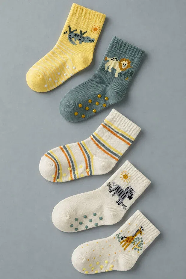 Детские носки с принтом Bony Socks, Patterned — фото 2