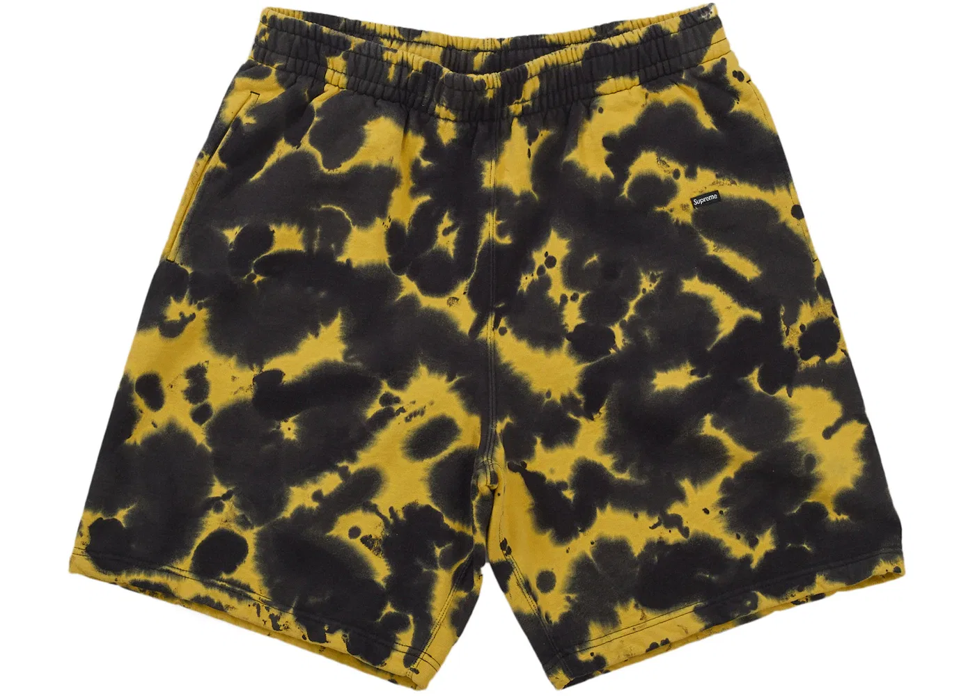 Мужские шорты с принтом Tie Dye Supreme Small Box Sweatshort, цвет Tie Dye