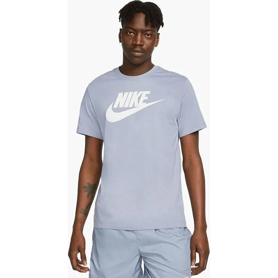 Футболка хлопковая с коротким рукавом Nike Sportswear, Синий