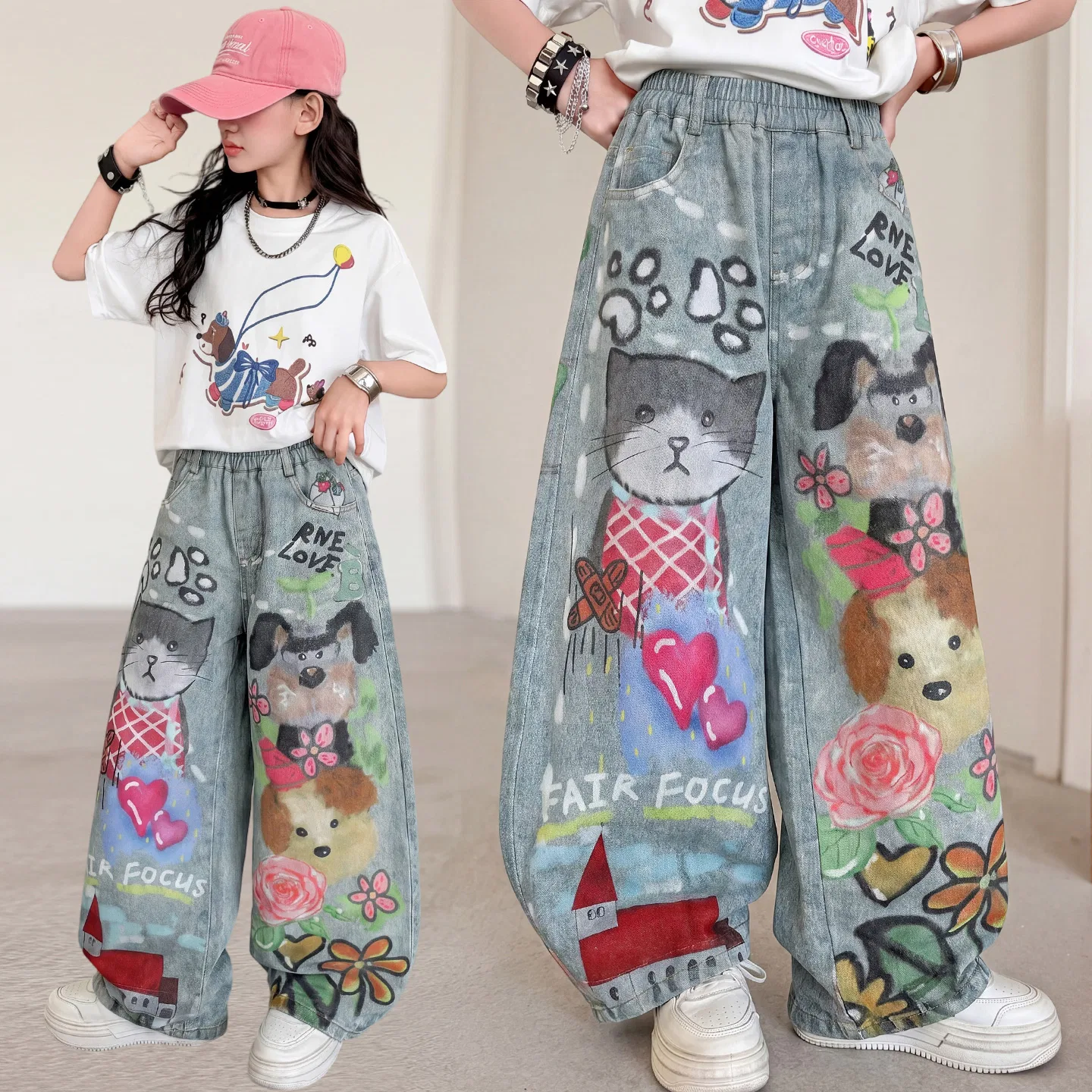 Детские джинсы скинни без стрейча Image Color Scimitar Pants TNTX — фото 3