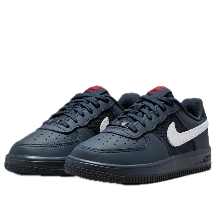Детские кроссовки для мальчиков с шнуровкой Nike Air Force 1 Team USA Away, черный — фото 2