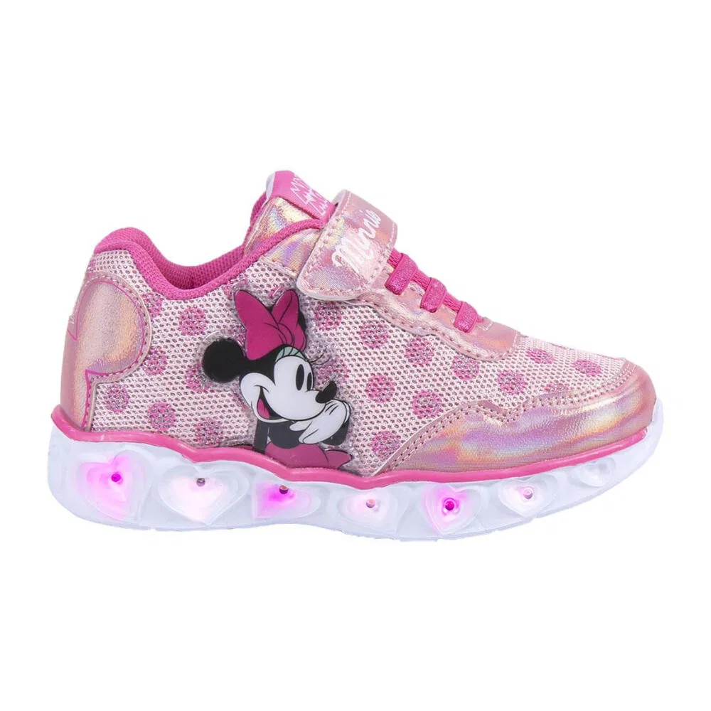 Детские кроссовки с подсветкой Minnie Mouse Mini Mouse, Роза